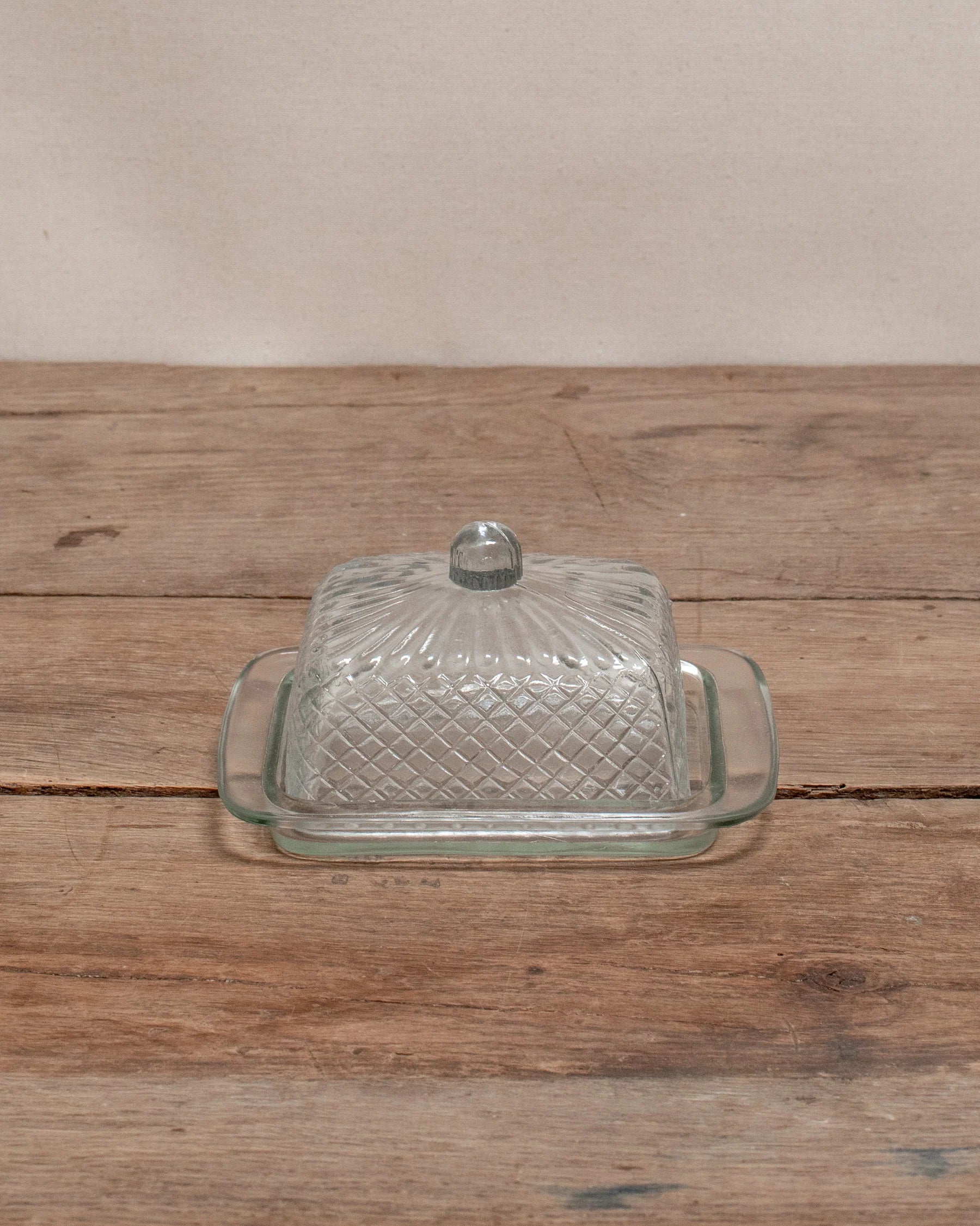 Glass Butter Dish