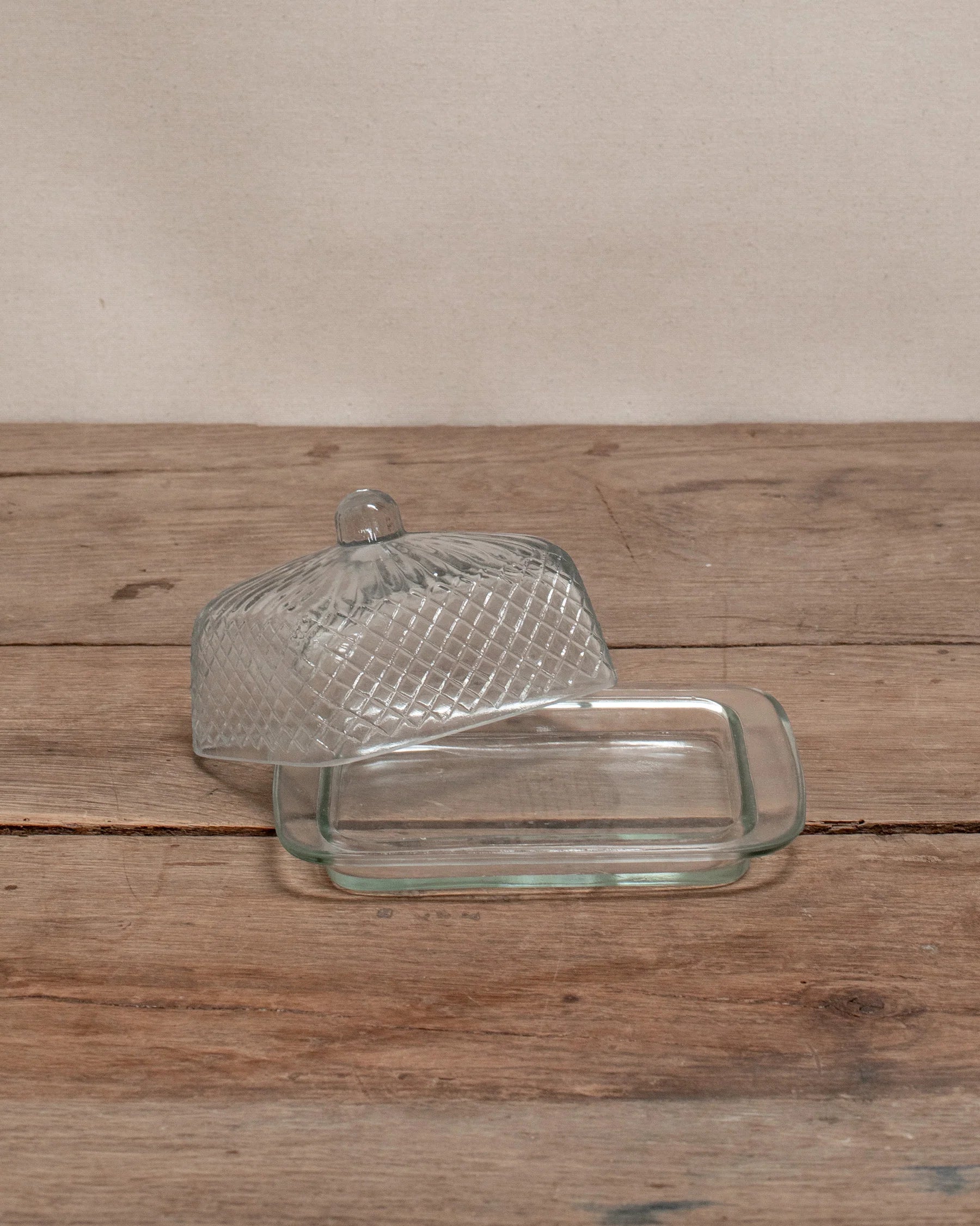 Glass Butter Dish