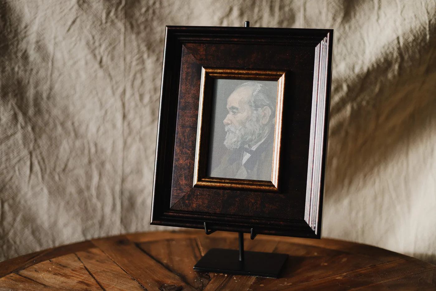 Portrait of an Old Man Framed Antique Art