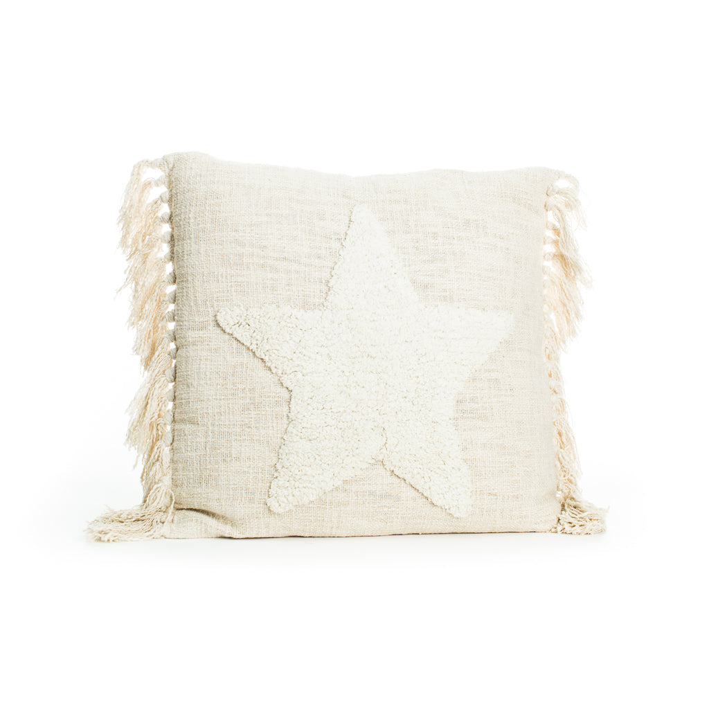 Holiday Tassel Pillow