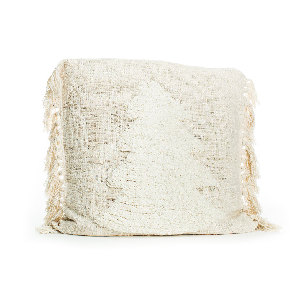 Holiday Tassel Pillow