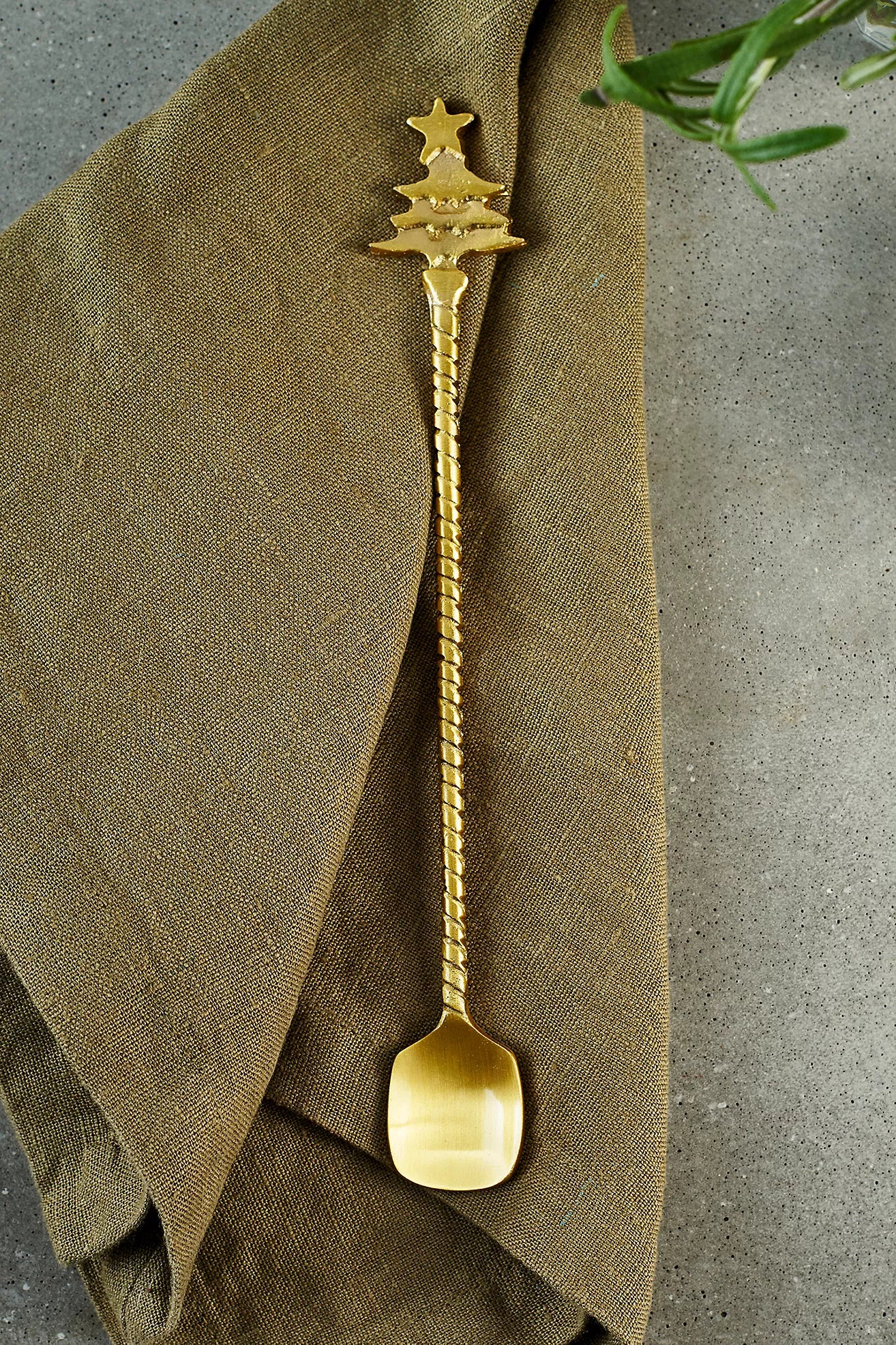 Fir Tree Cocktail Spoon