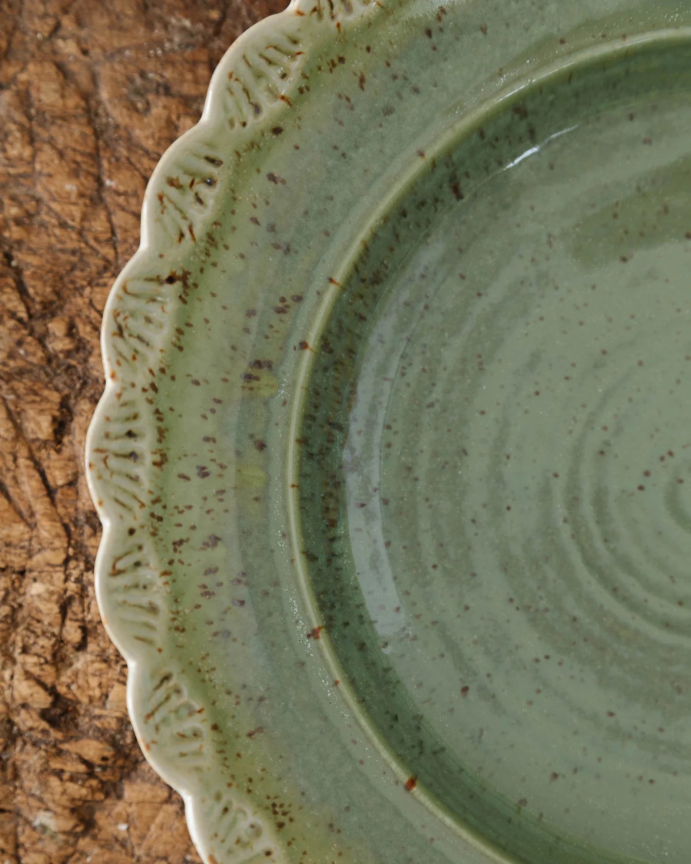 Scalloped Edge Bowl