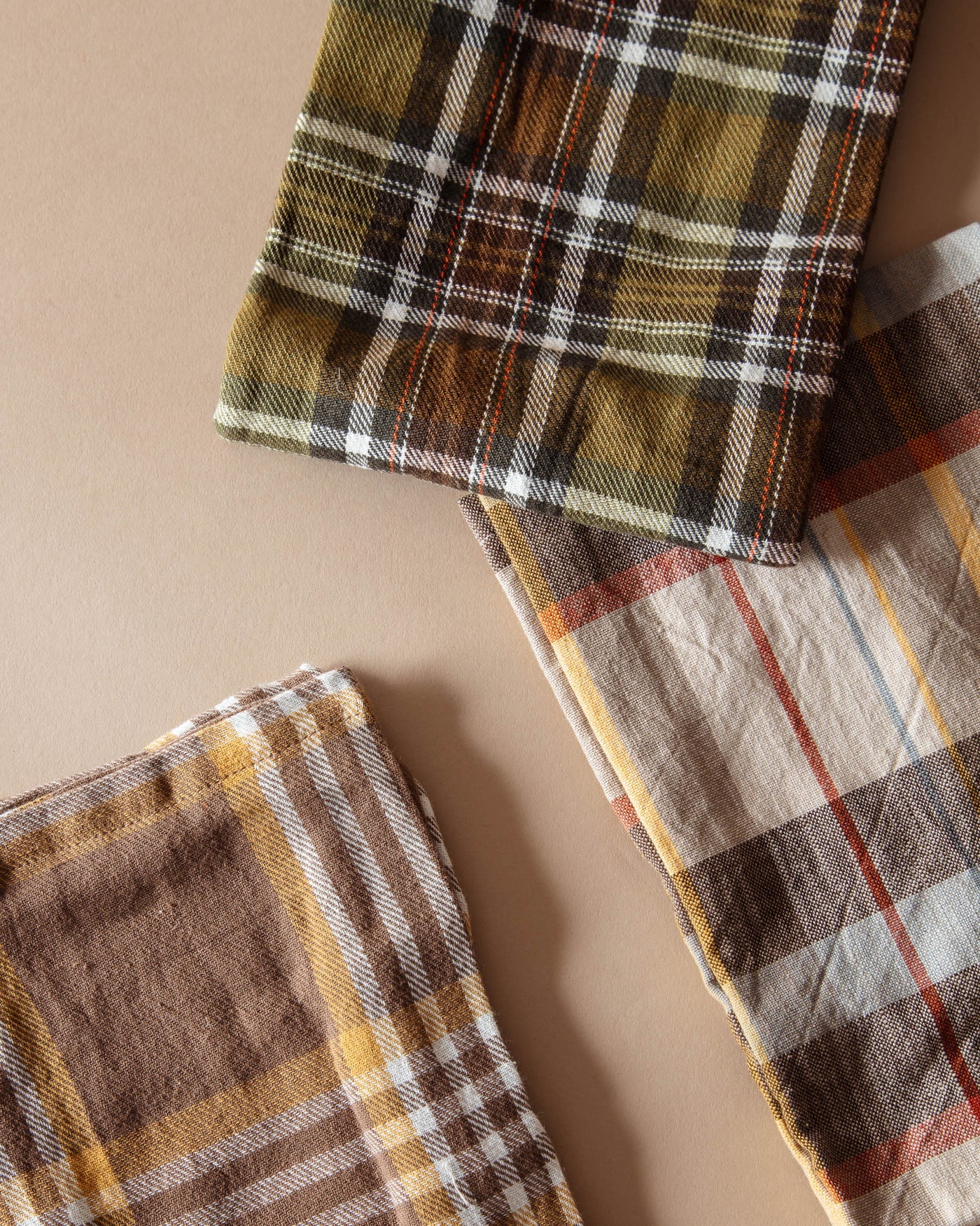 Plaid Tea Towels