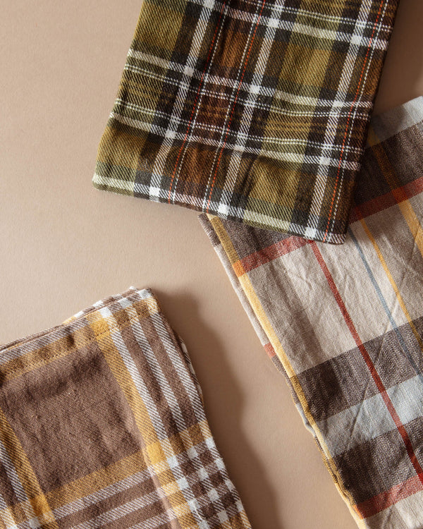 Plaid Tea Towels (Set of 3)