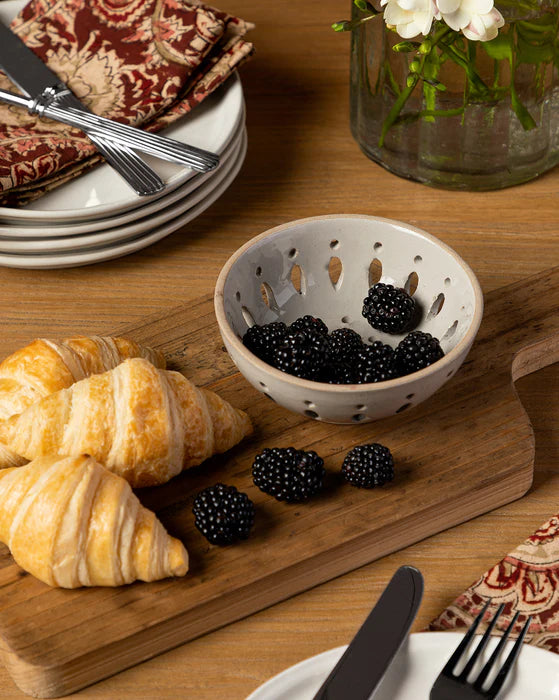 Stoneware Berry Bowl