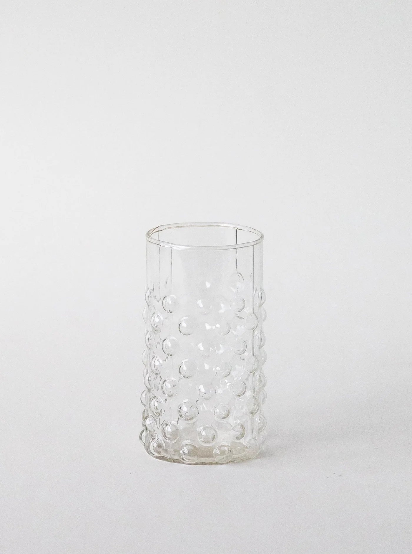Hobnail Drinking Glass