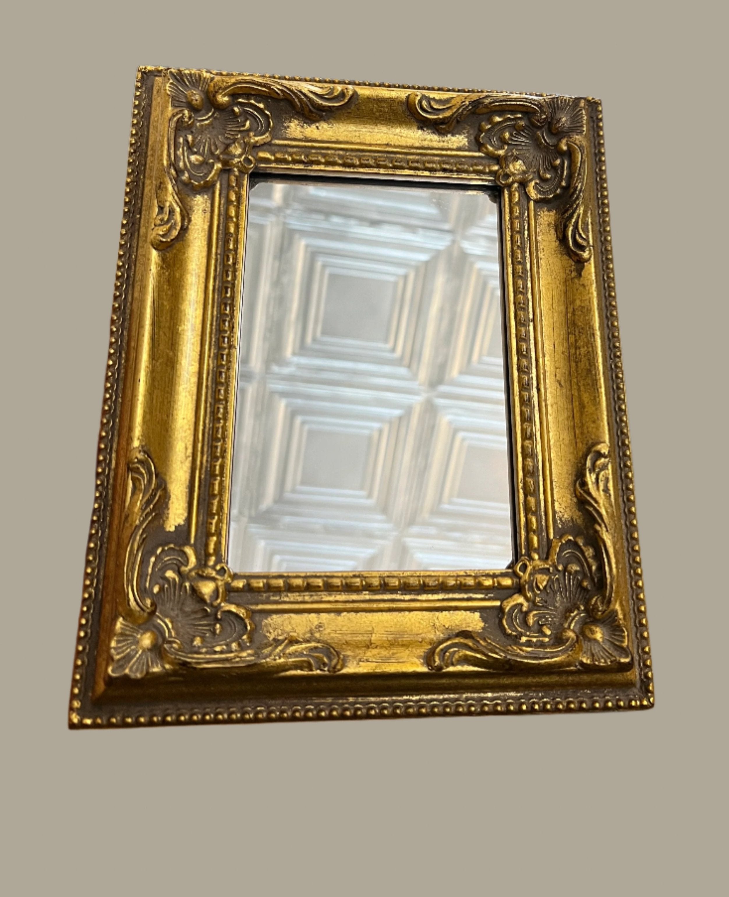 Gold Ornate mirror