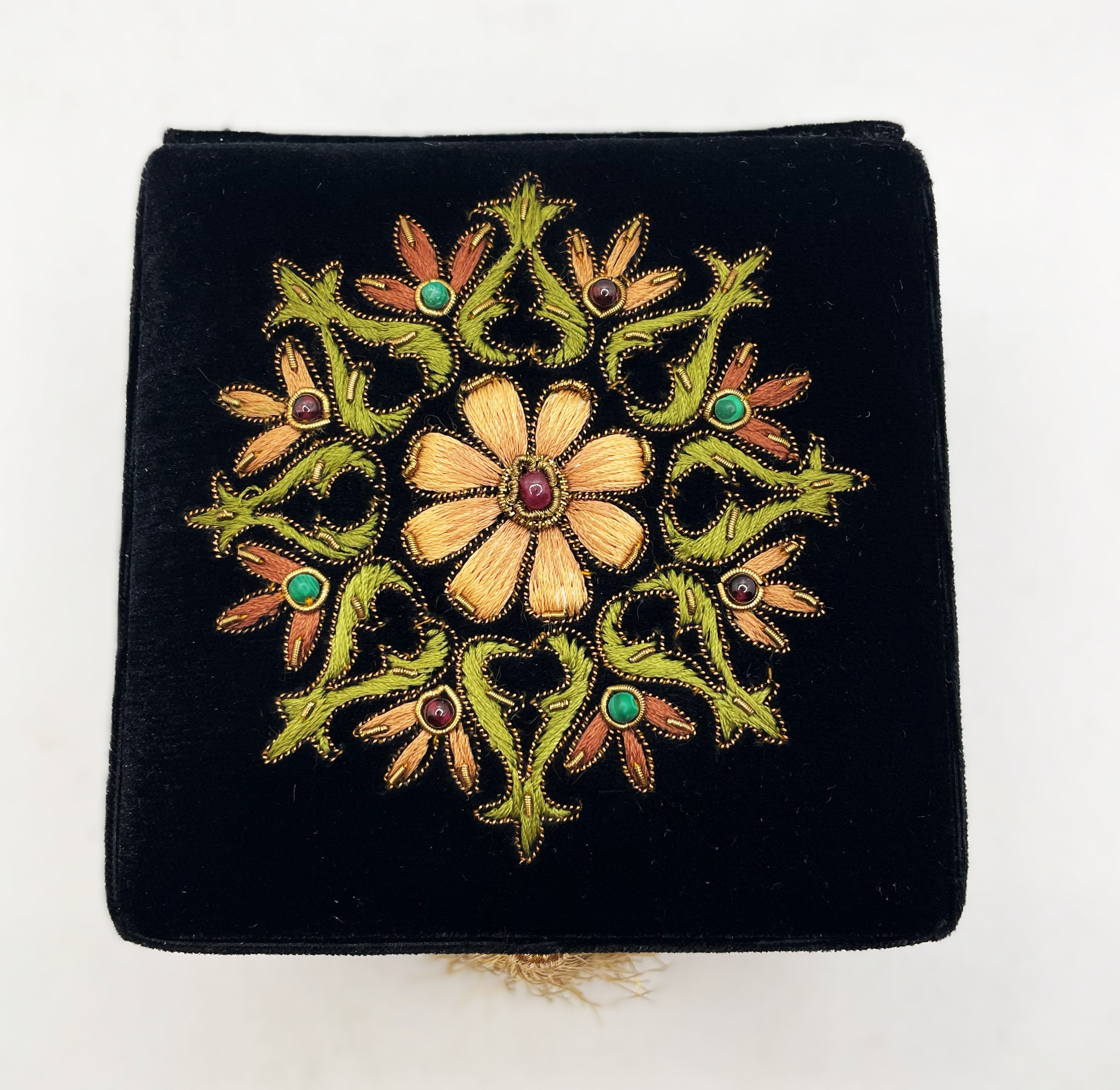 Black Velvet Keepsake Box 4"x 4"