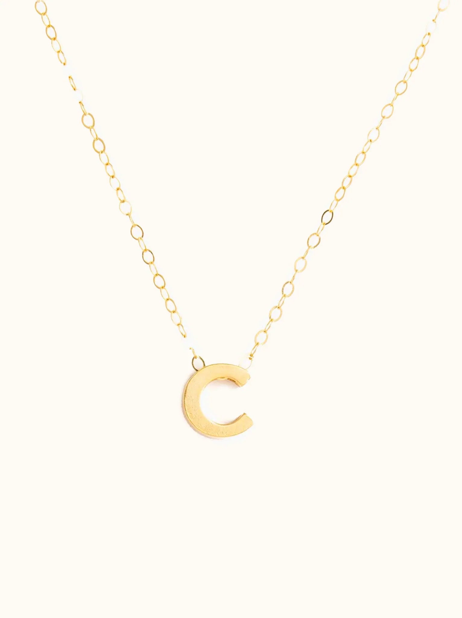 Letter Charm Necklace