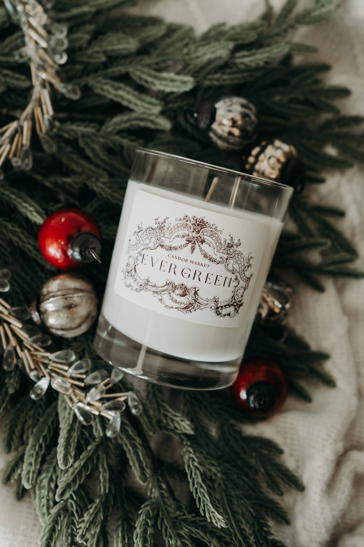 Evergreen Candle
