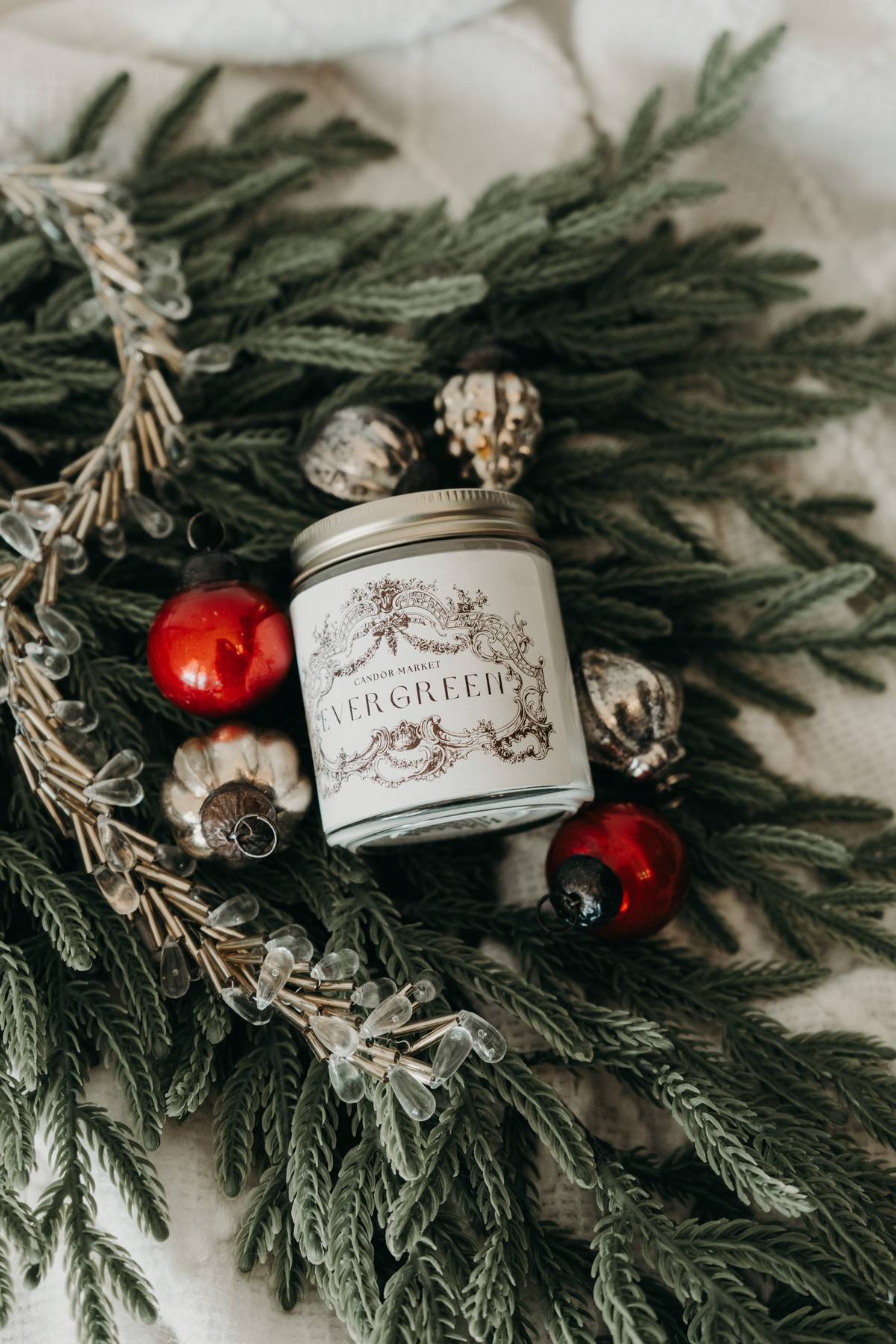 Evergreen Candle