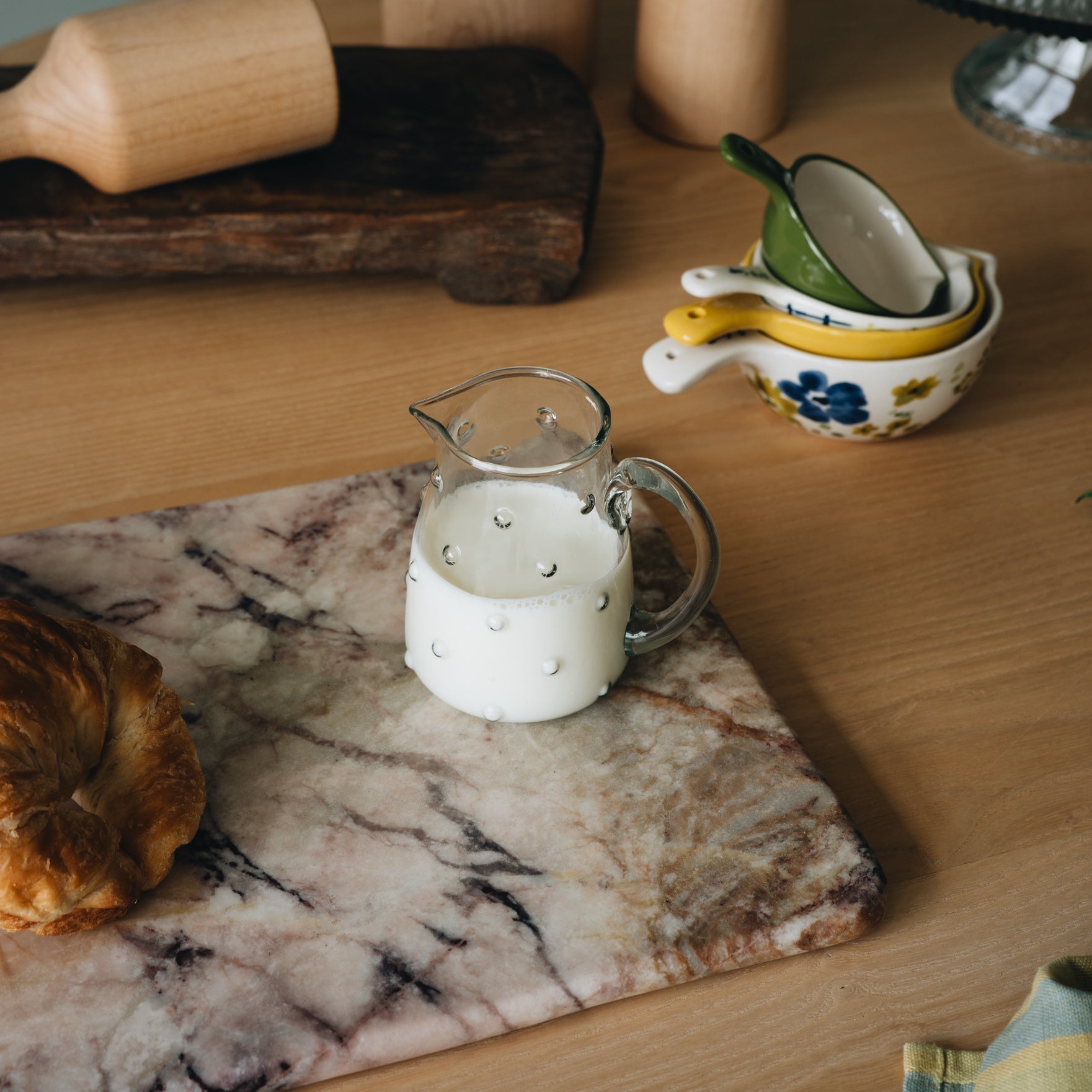 Pink Marble Cutting Board