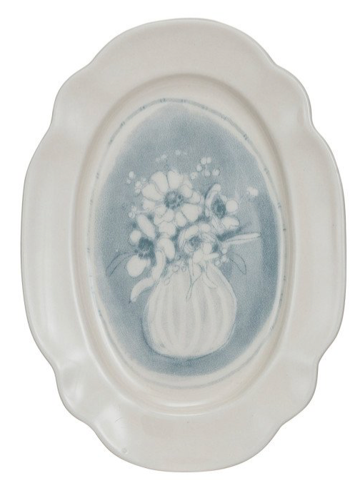 Cupid Scalloped Plate