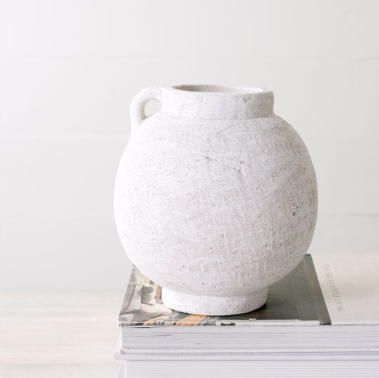 White Jug Vase