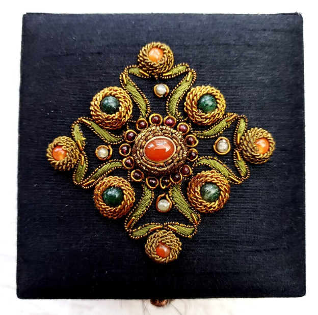 Black Silk Keepsake Box