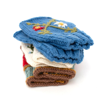 Fingerless Wool Gloves