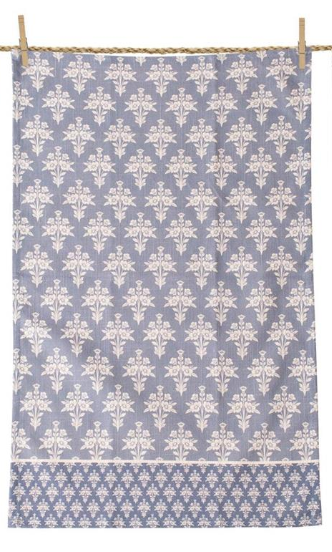 French Blue Tea Towel