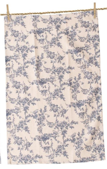 French Blue Tea Towel