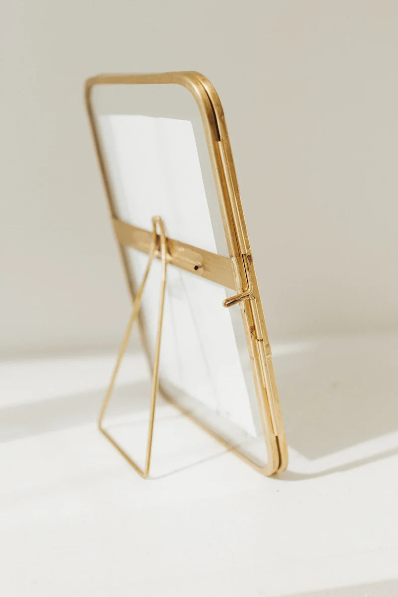 Rectangle Brass Picture Frame