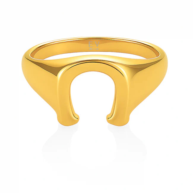 Chance Horseshoe Ring