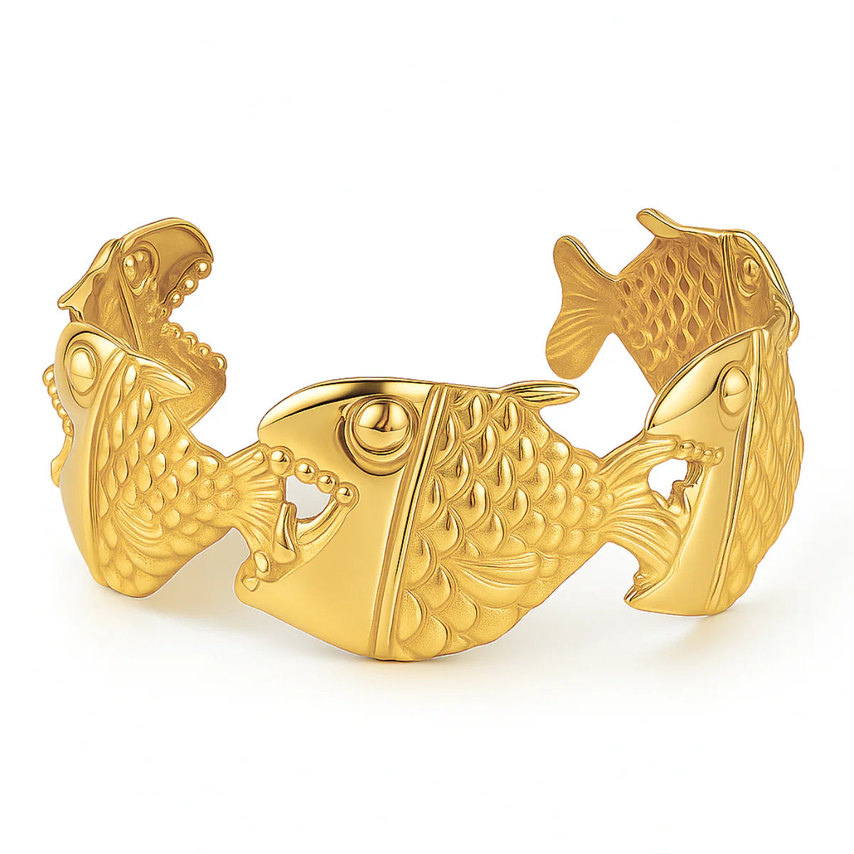 Nerissa Fish Cuff Bracelet