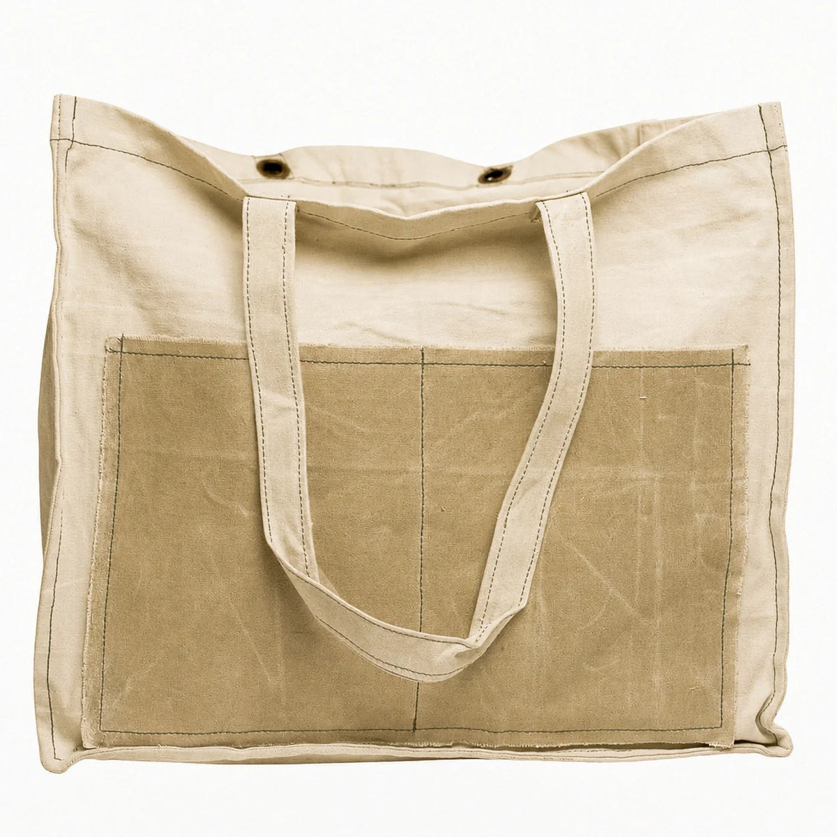 Distressed Canvas Tote