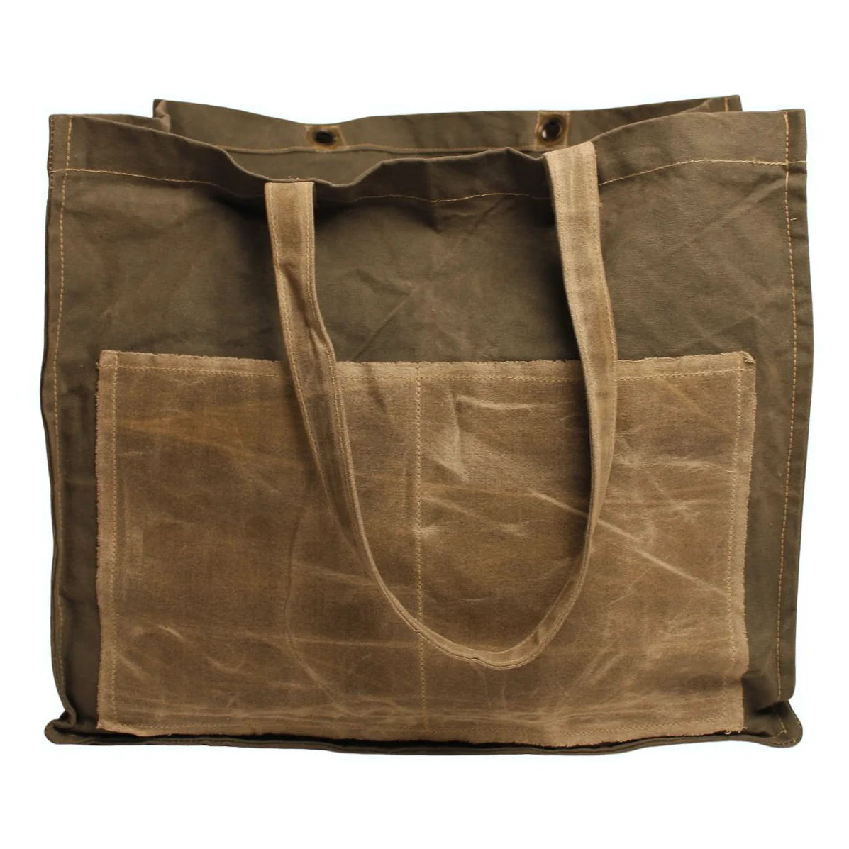 Distressed Canvas Tote