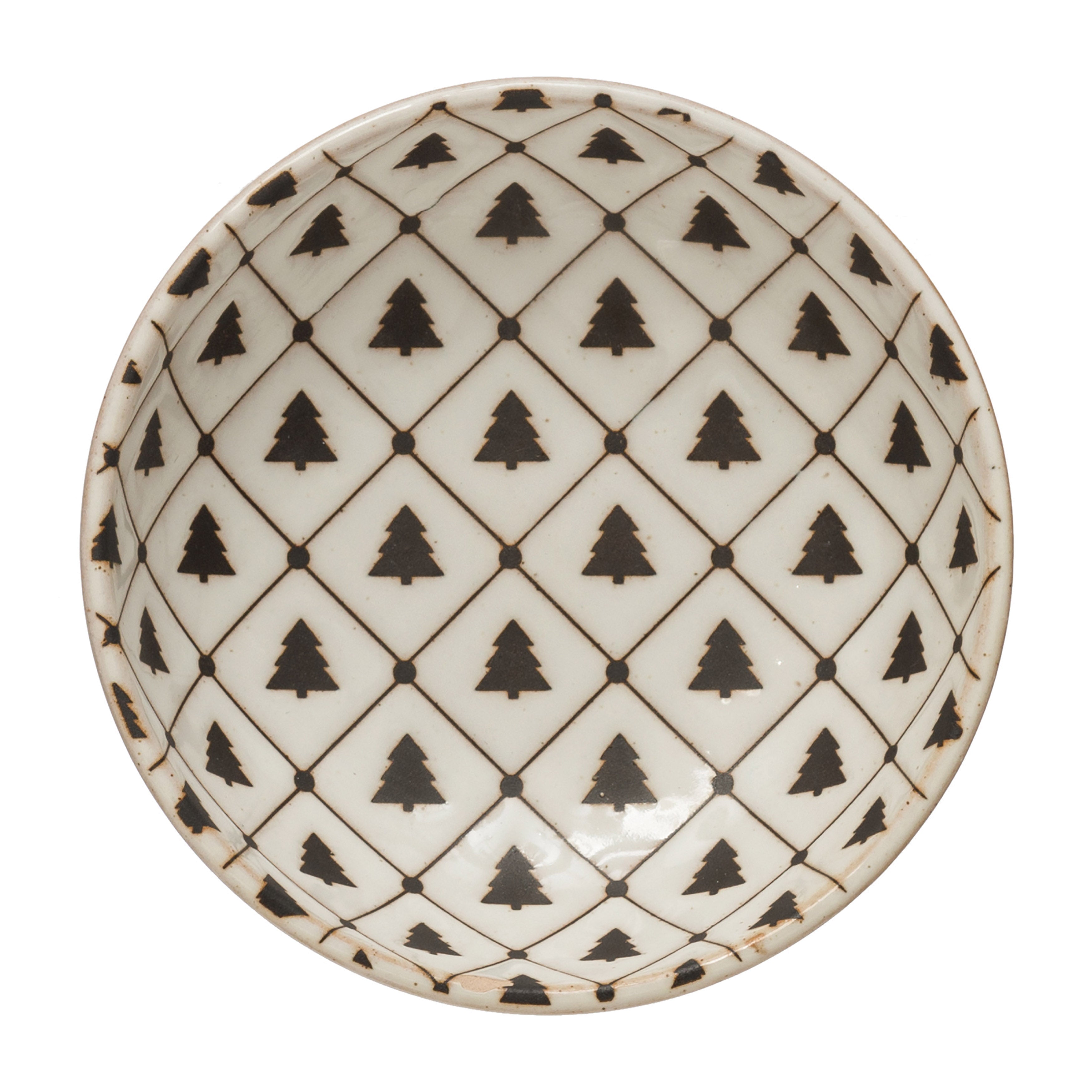 Tree Farm Grid Stoneware