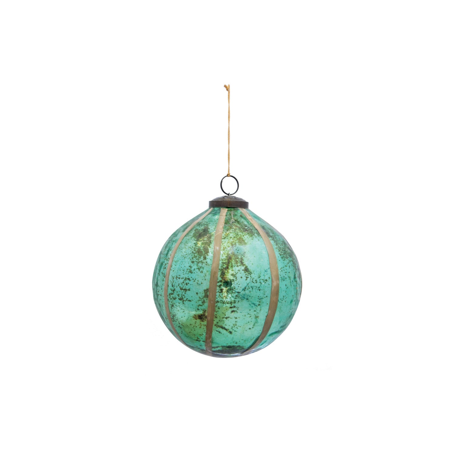 Turquoise Eucalyptus Ornament