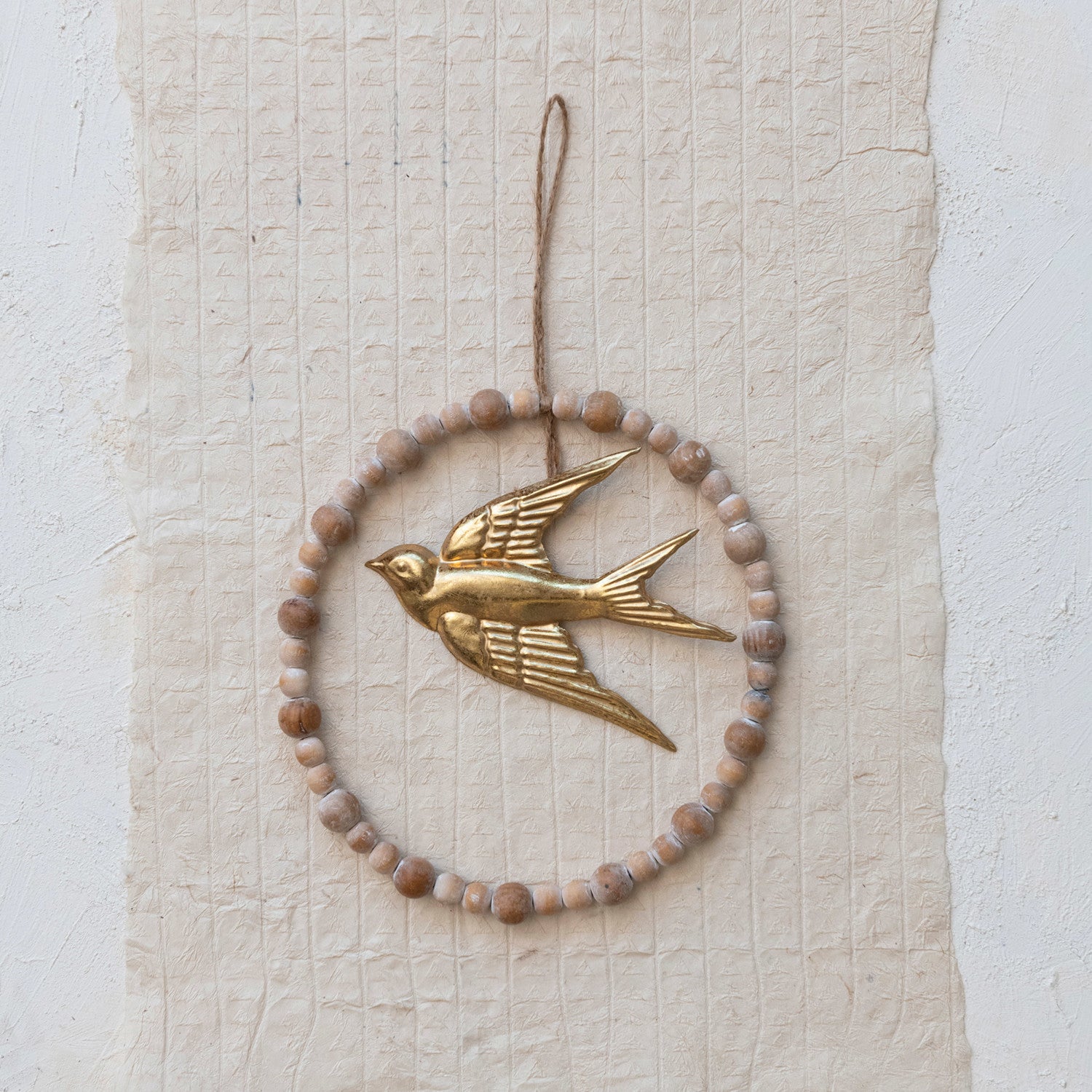 Embossed Dove Ornament