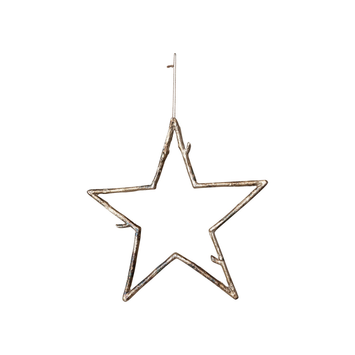 Metal Twig Star