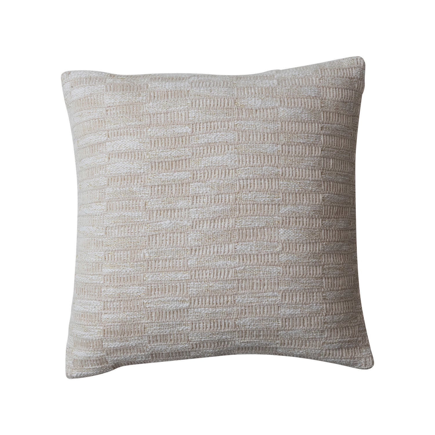 Gold Thread Pillow 20"