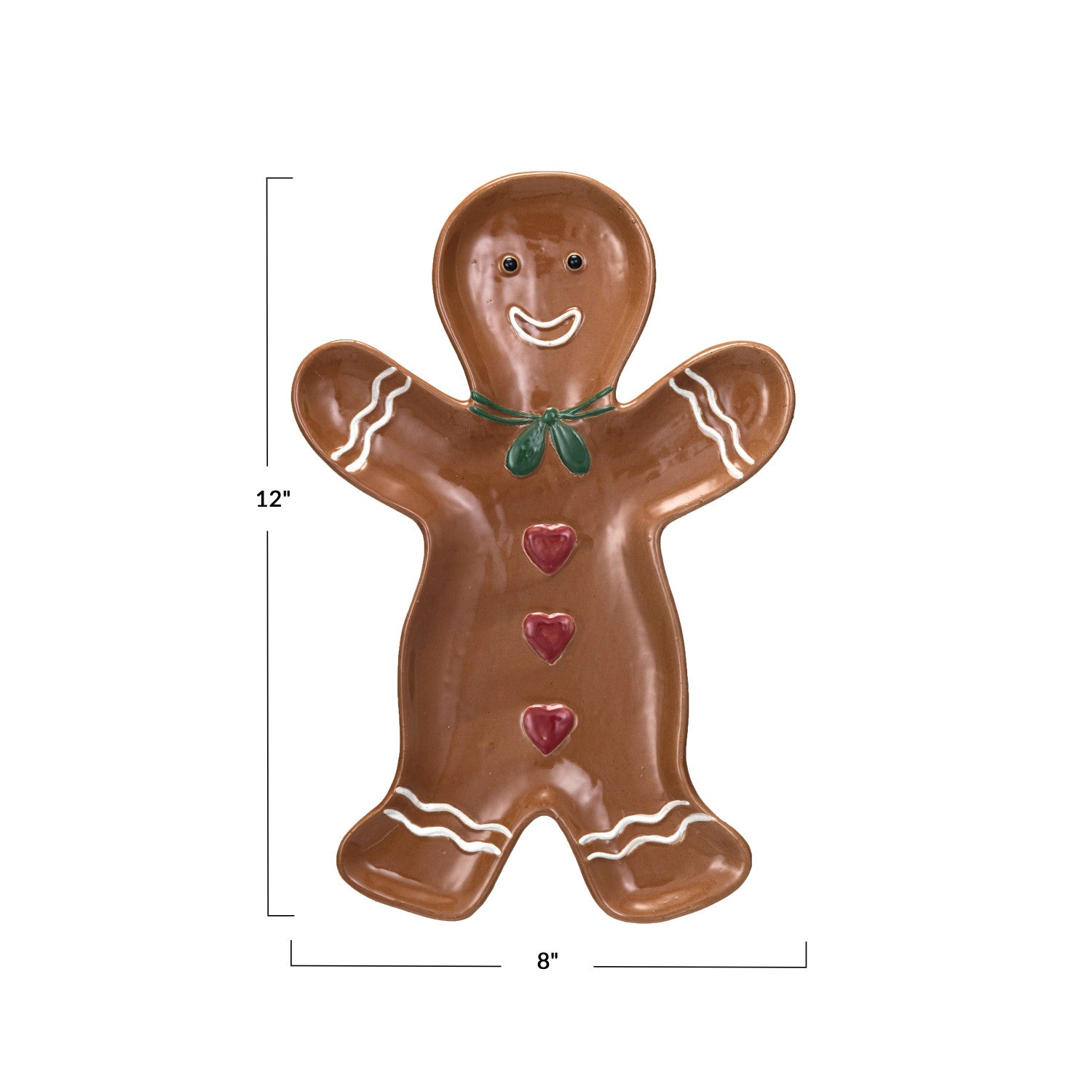 Gingerbread Man Platter