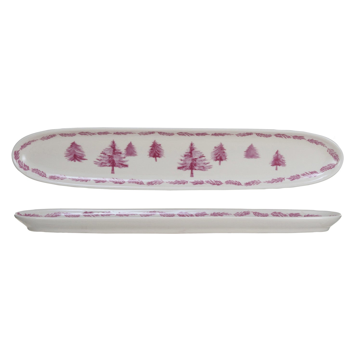 Pink & Cream Olive Tray