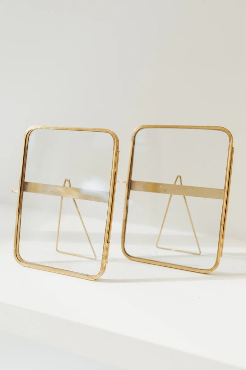 Rectangle Brass Picture Frame