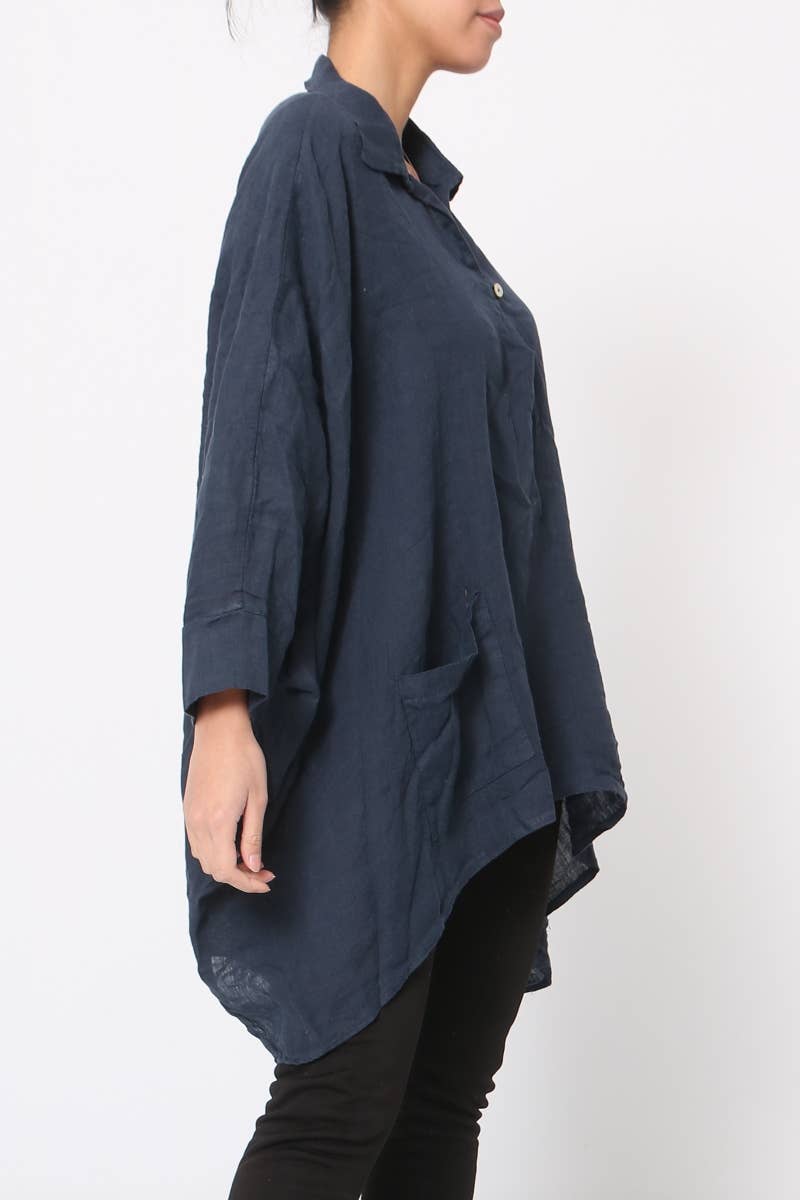Luca linen tunic