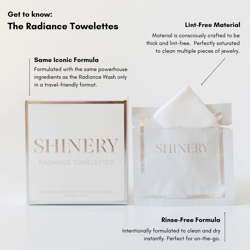 Radiance Towelettes Luxury Jewelry Wipes