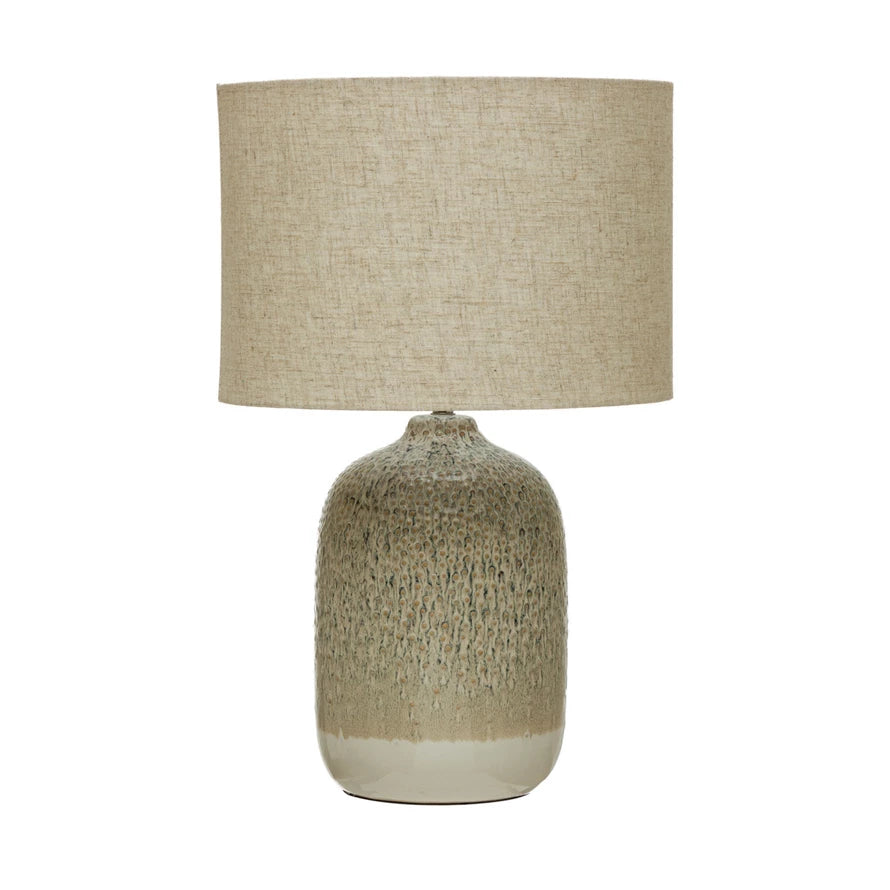 Stoneware Table Lamp