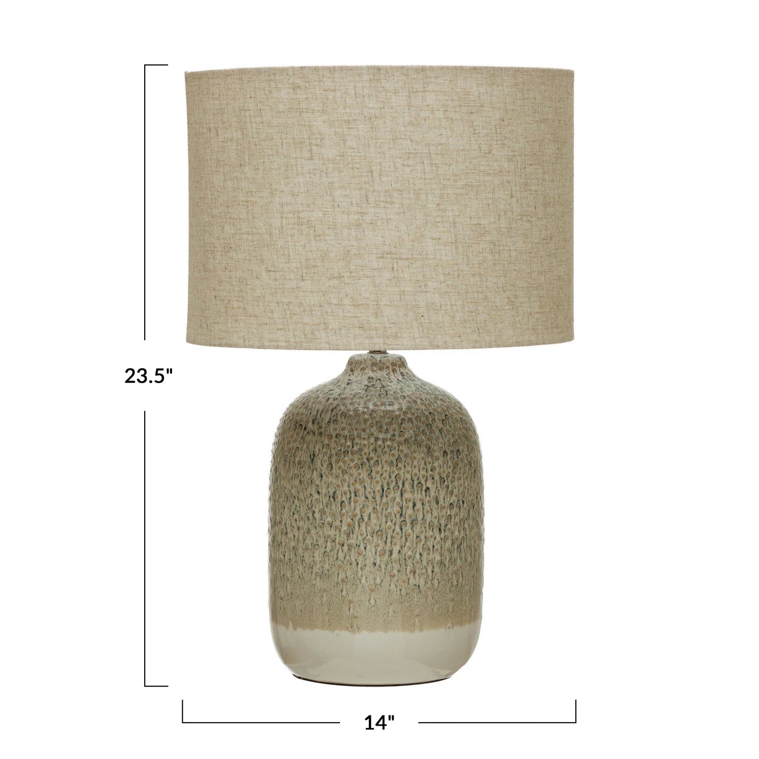 Stoneware Table Lamp