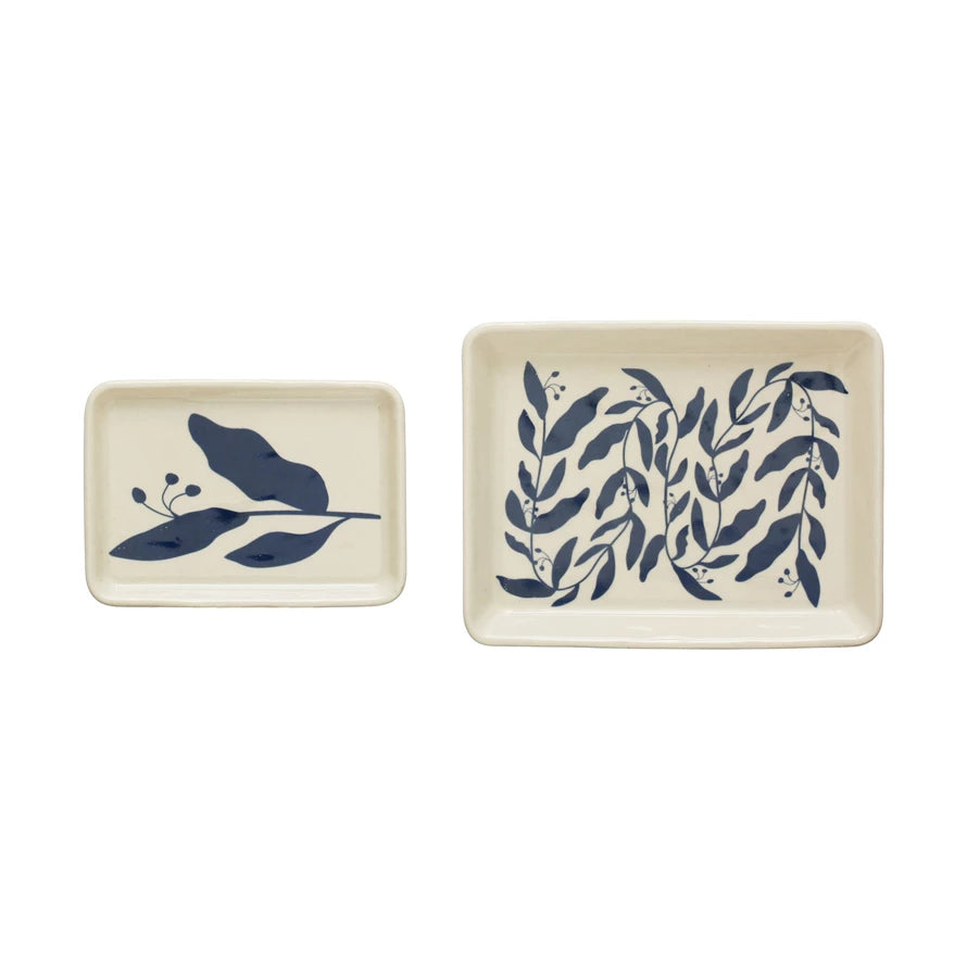Botanical Stoneware Dish