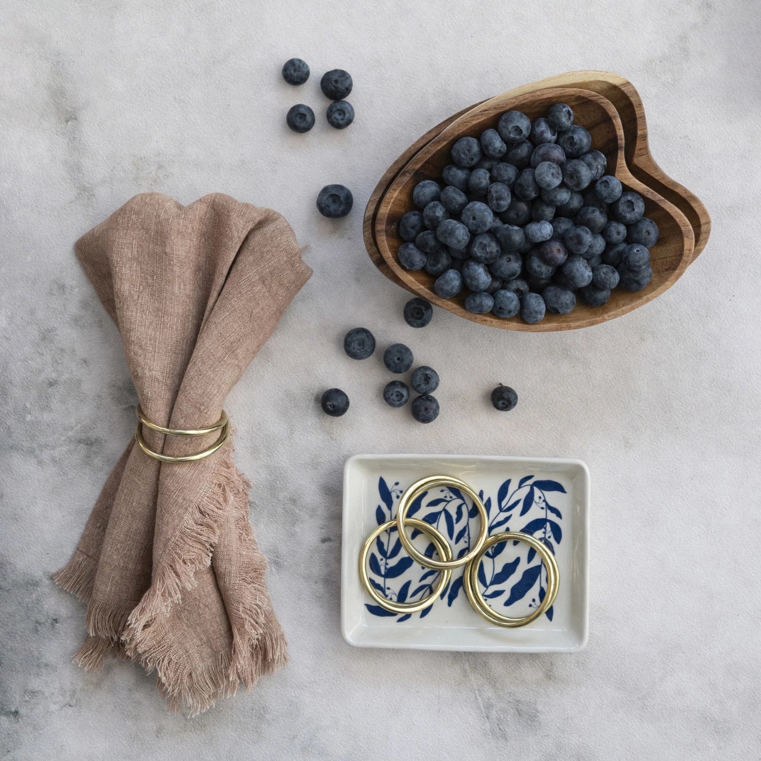 Botanical Stoneware Dish