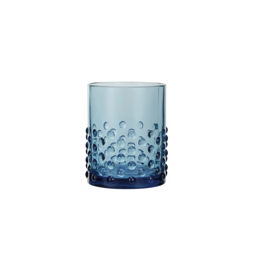 Ocean Wave Hobnail Glass