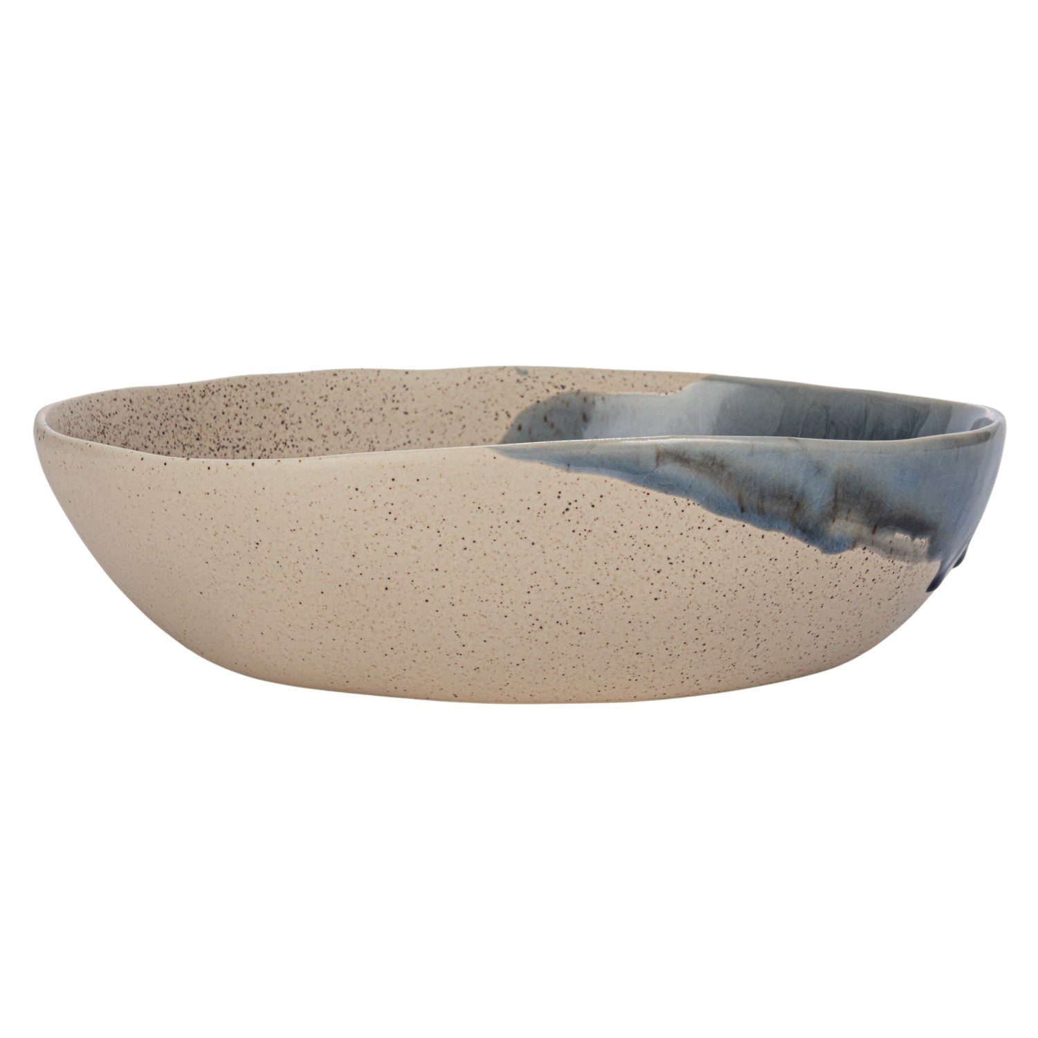 Ocean Wave Serving Bowl