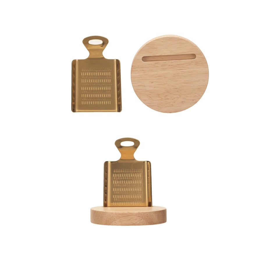 Gold Grater & Base