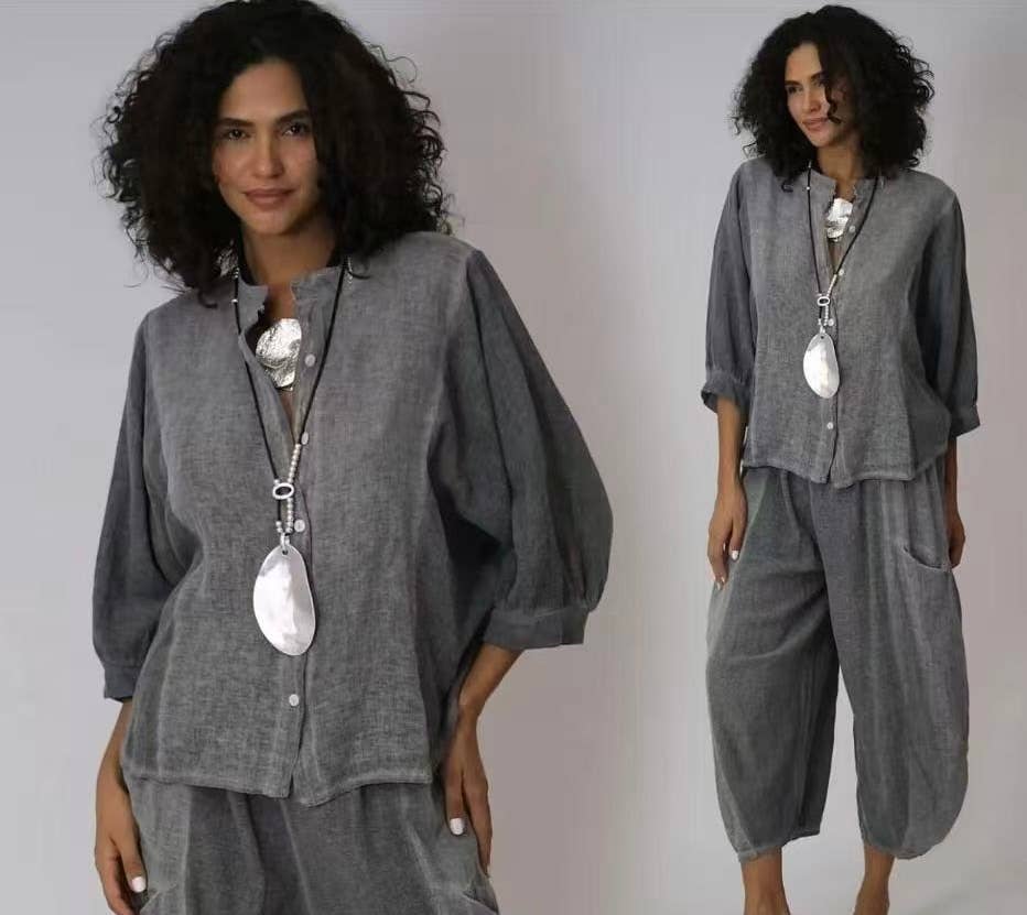 Lucia Linen Trousers