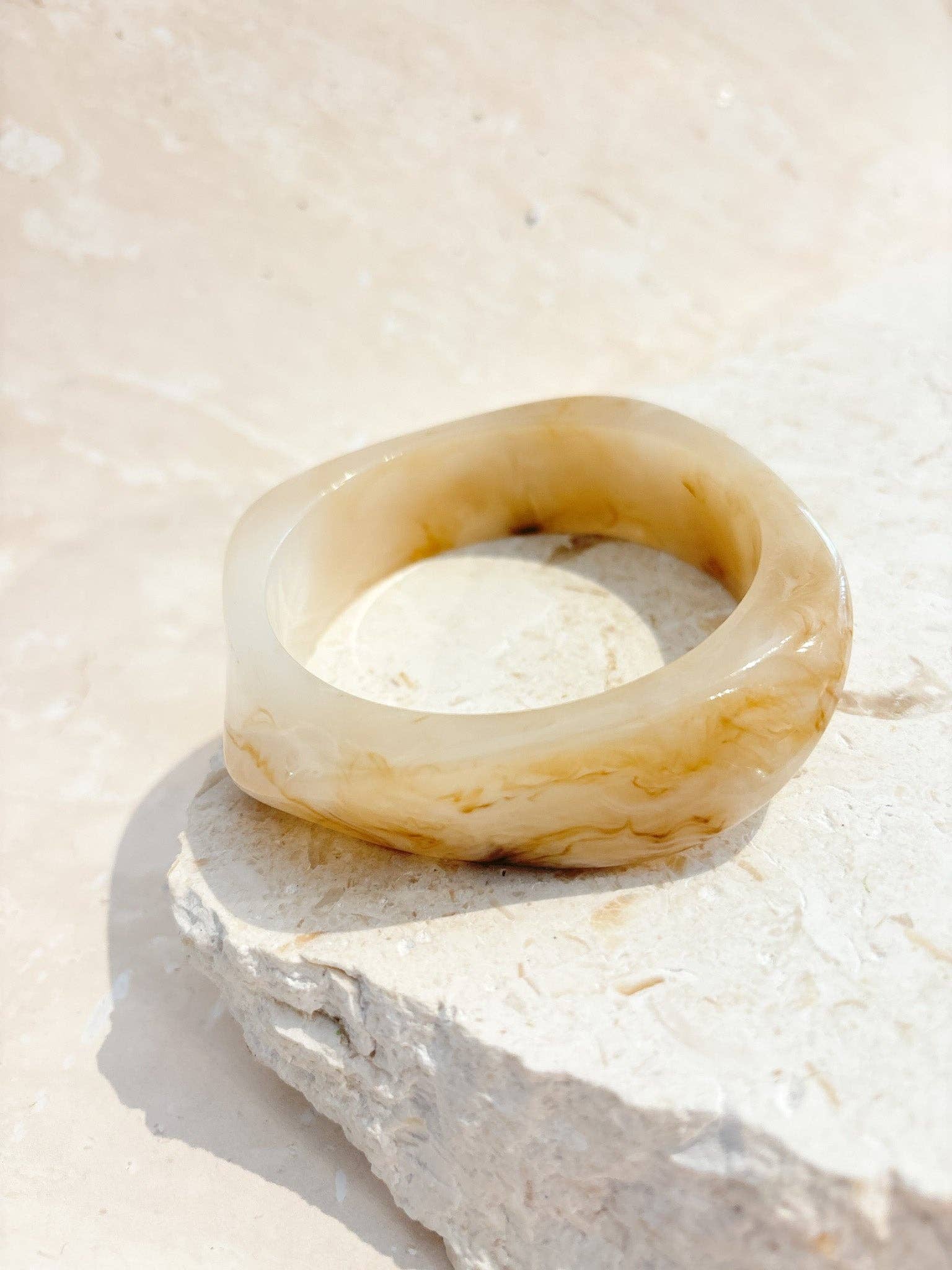 Angular Cuff Bangle in Multi