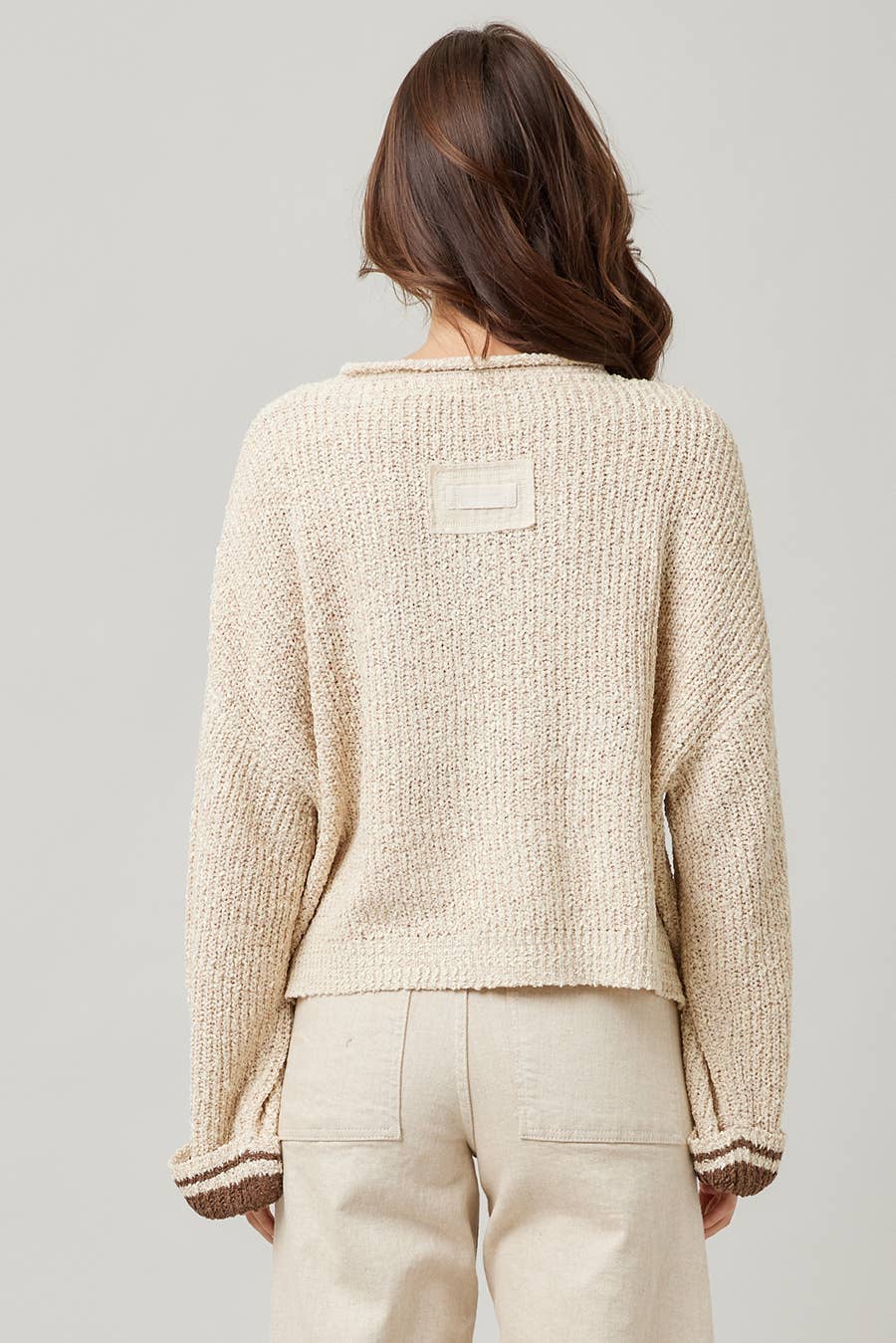 Striped Long Sleeve Sweater