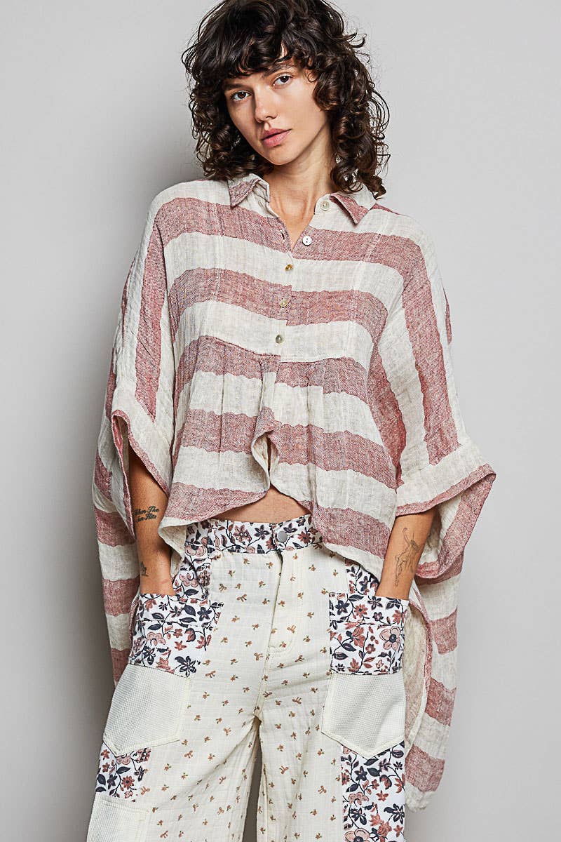 Penelope Woven Blouse