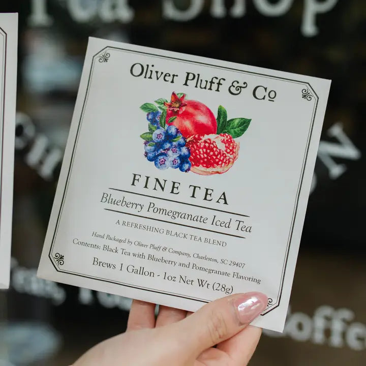 Blueberry Pomegranate Iced Tea